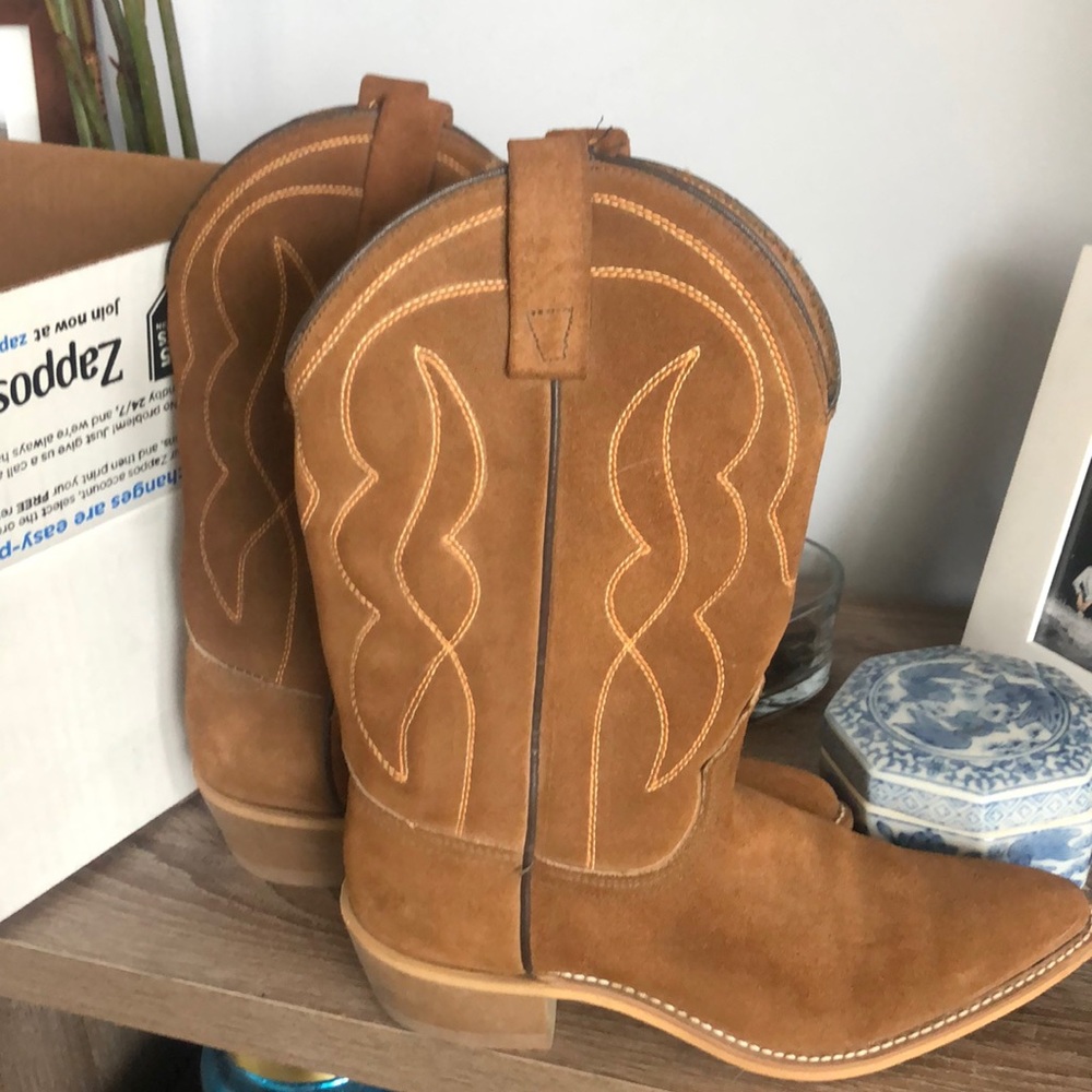 ACME | Western Rodeo Suede Cowboy Boot 7.5